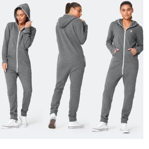 OnePiece Original 2.0 Onsie 2.0 Jumpsuit Sweatshirt XS Unisex Full Zip Dark Gray